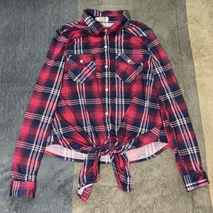Plaid Shirt Size S